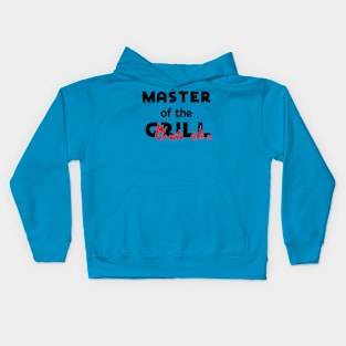 master of the grill Kids Hoodie